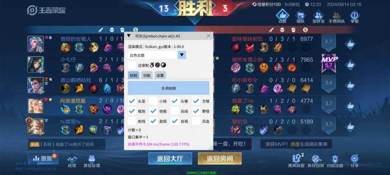 王者荣耀暗杀星辅助科技